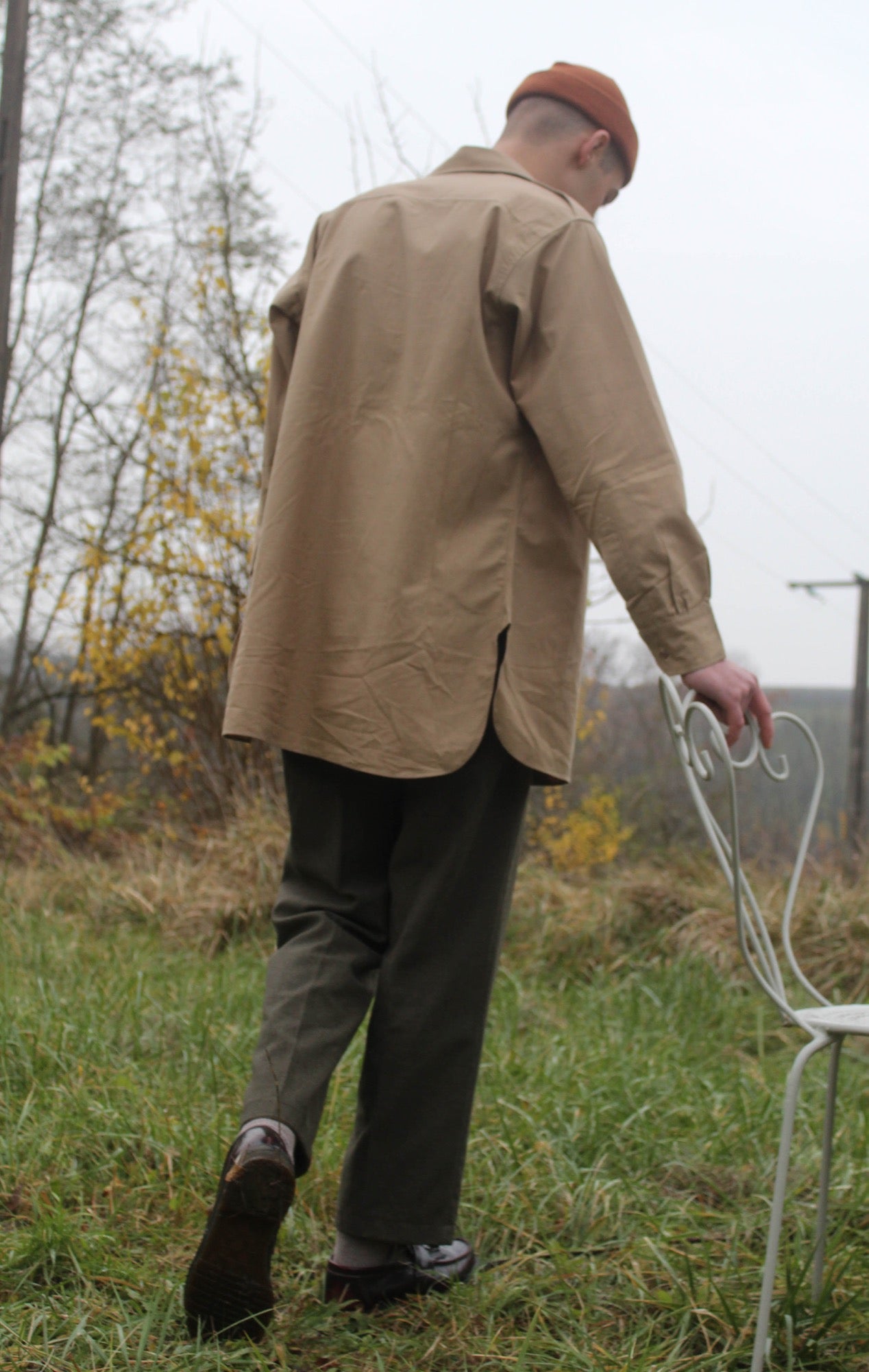 1950s French Army Field Shirt, M47 Deadstock, Size M to XL