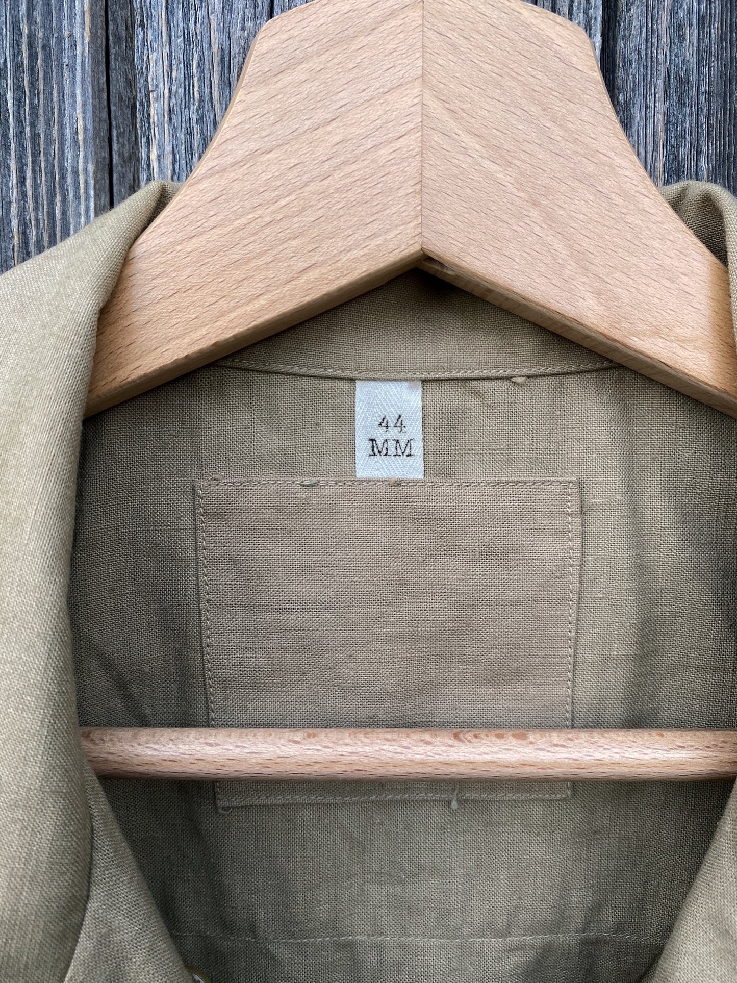 1950s French Army Field Shirt, M47 Deadstock, Size M to XL