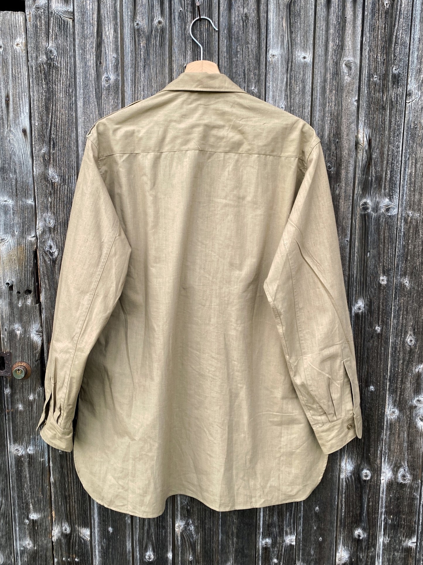 1950s French Army Field Shirt, M47 Deadstock, Size M to XL