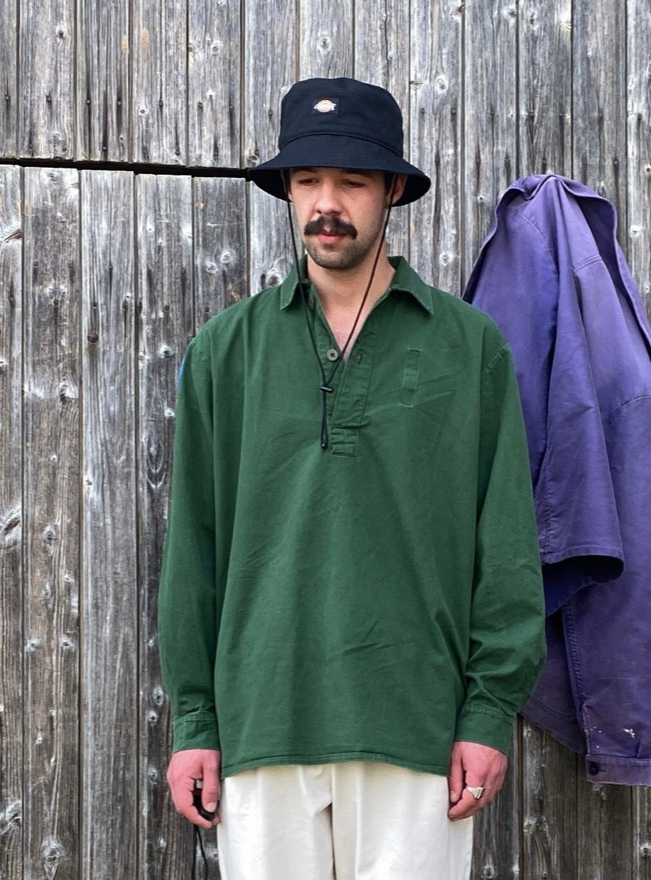 1960s M59 Swedish Army Popover Shirt, Size M & L