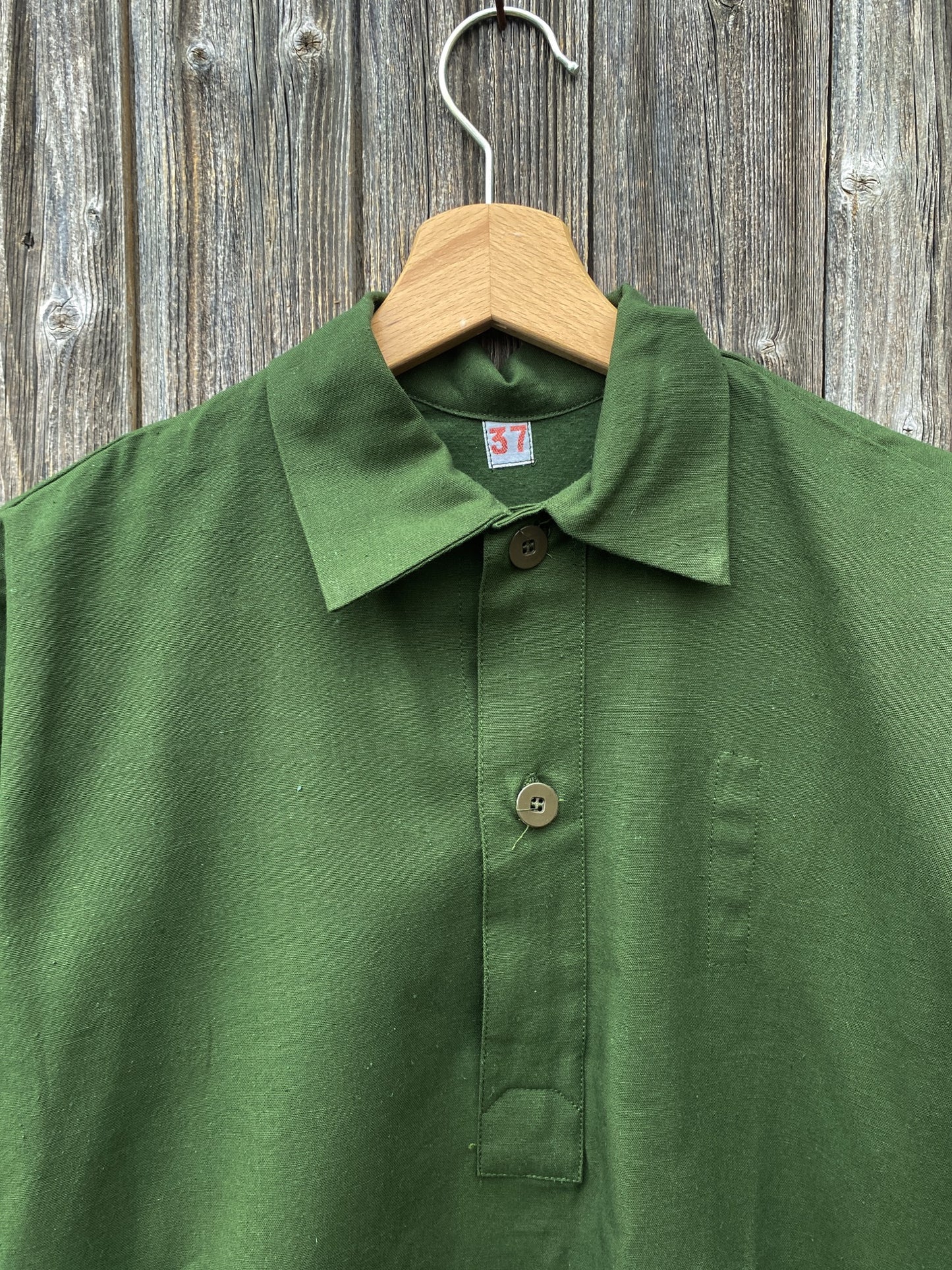 1960s M59 Swedish Army Popover Shirt, Size M & L