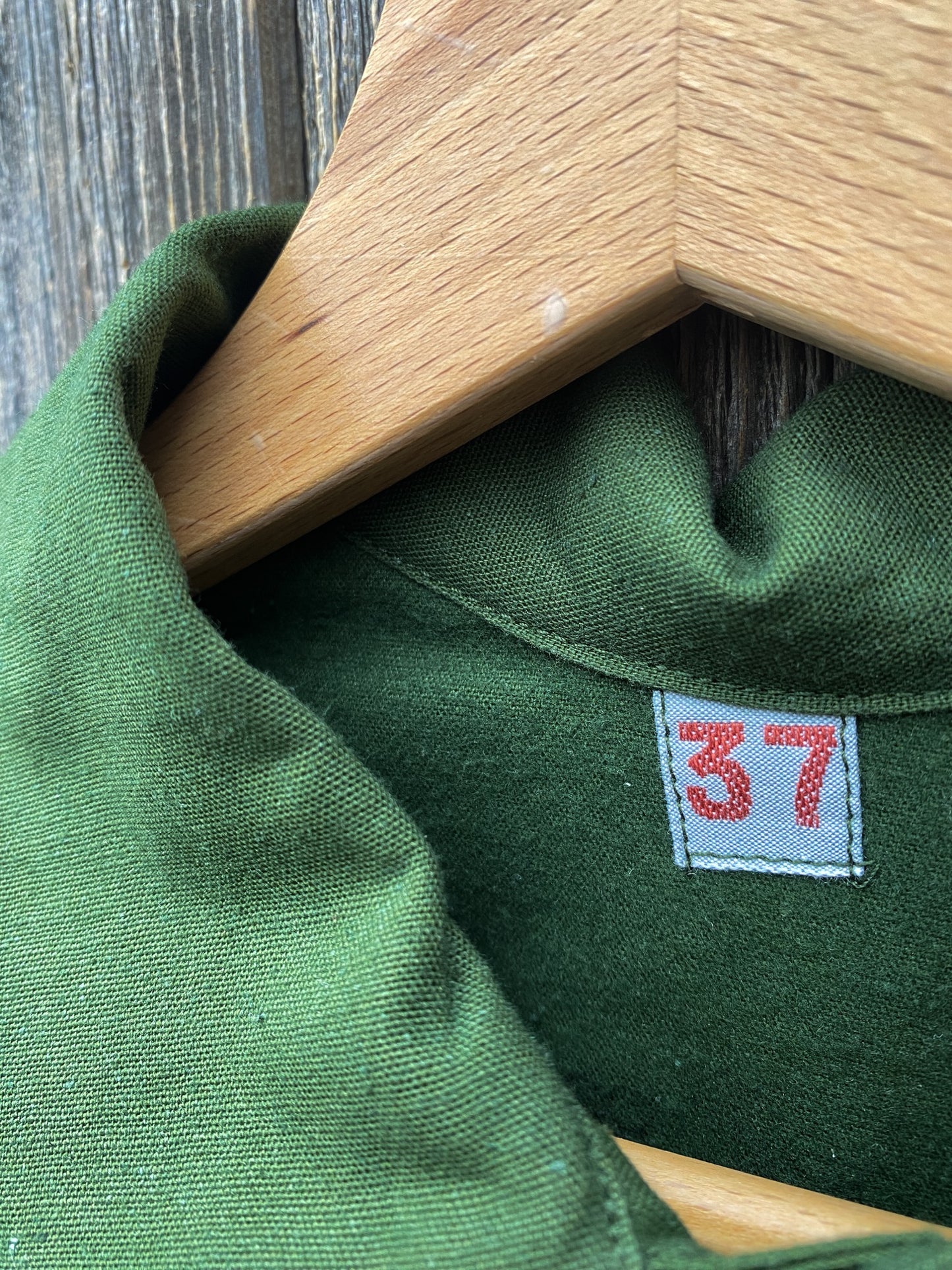 1960s M59 Swedish Army Popover Shirt, Size M & L