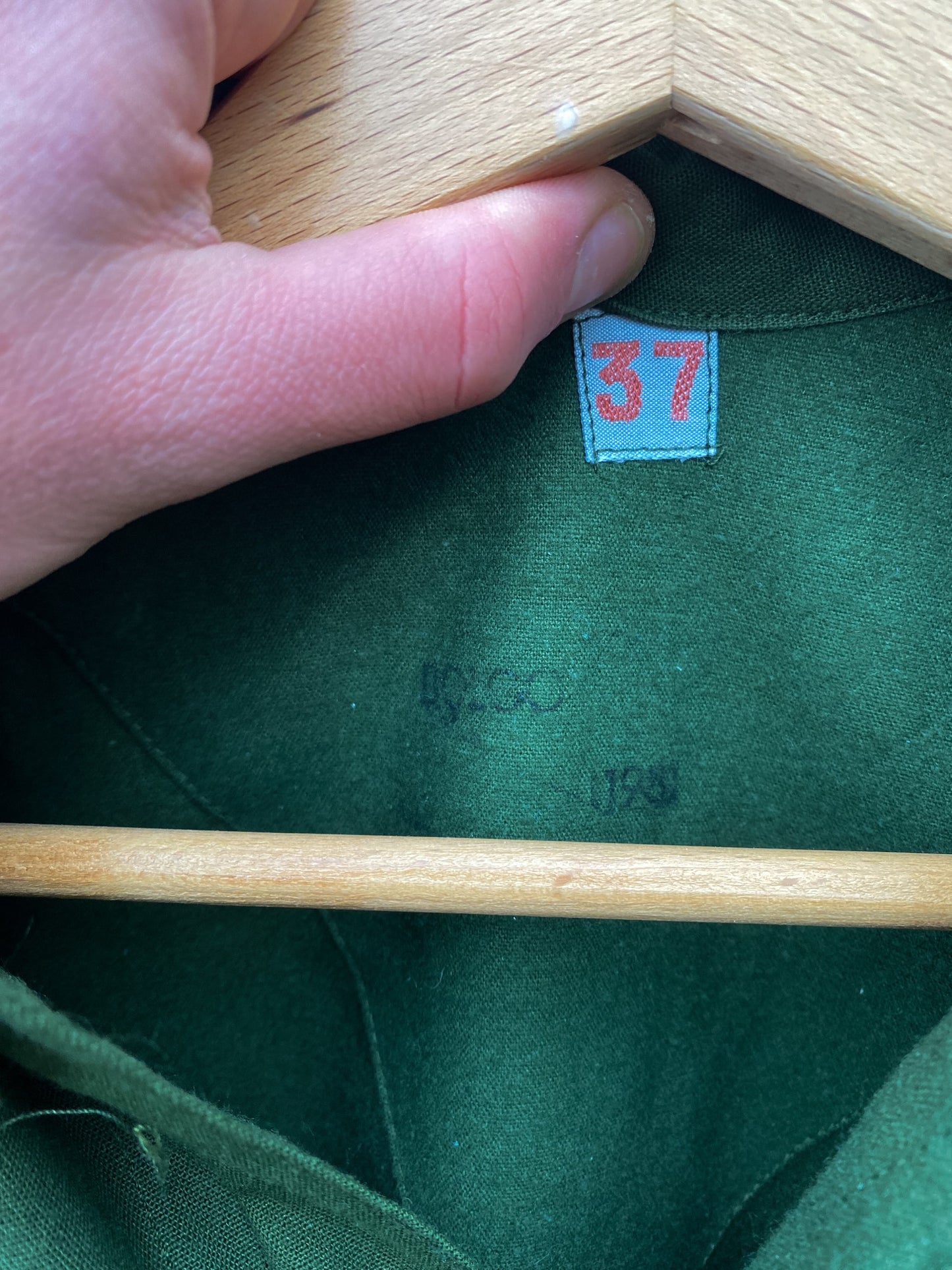 1960s M59 Swedish Army Popover Shirt, Size M & L