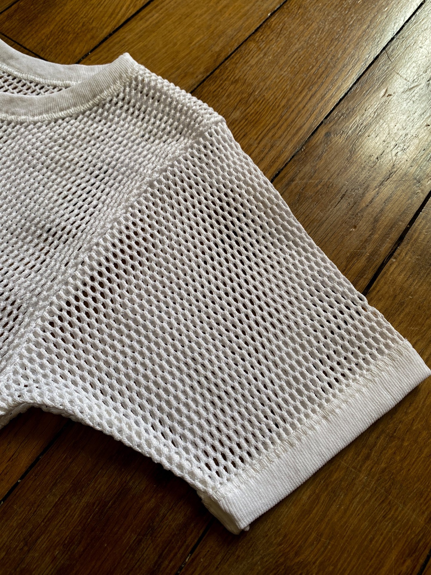 Vintage Mesh T-shirt, Deadstock, Italian Navy
