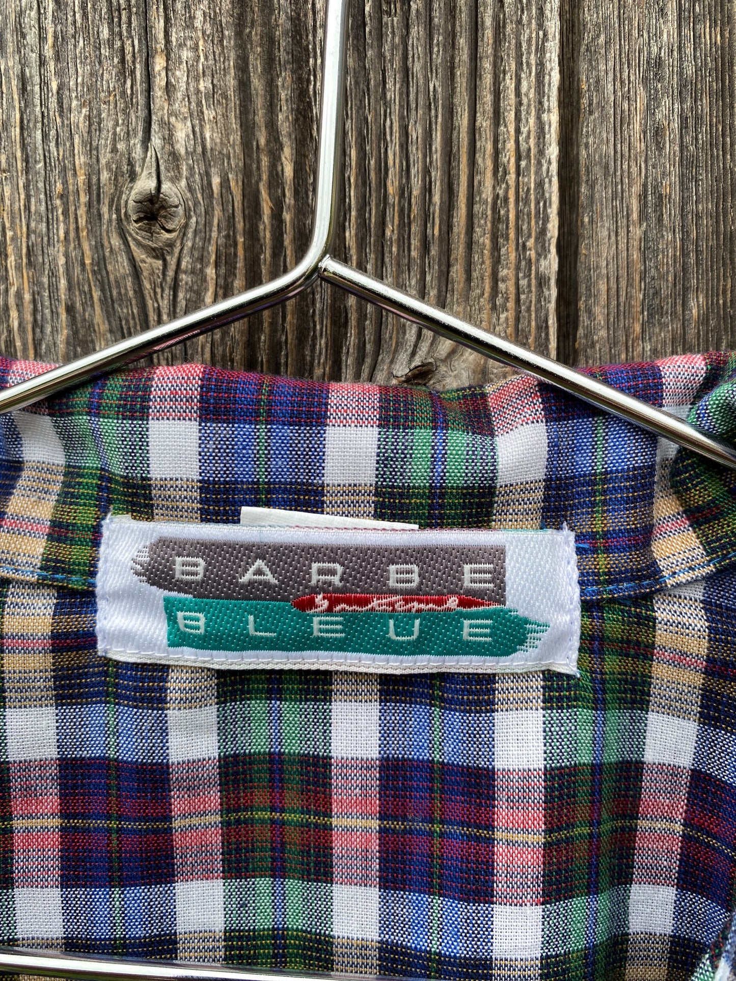 1980s French Short Sleeves Shirt, Size XL