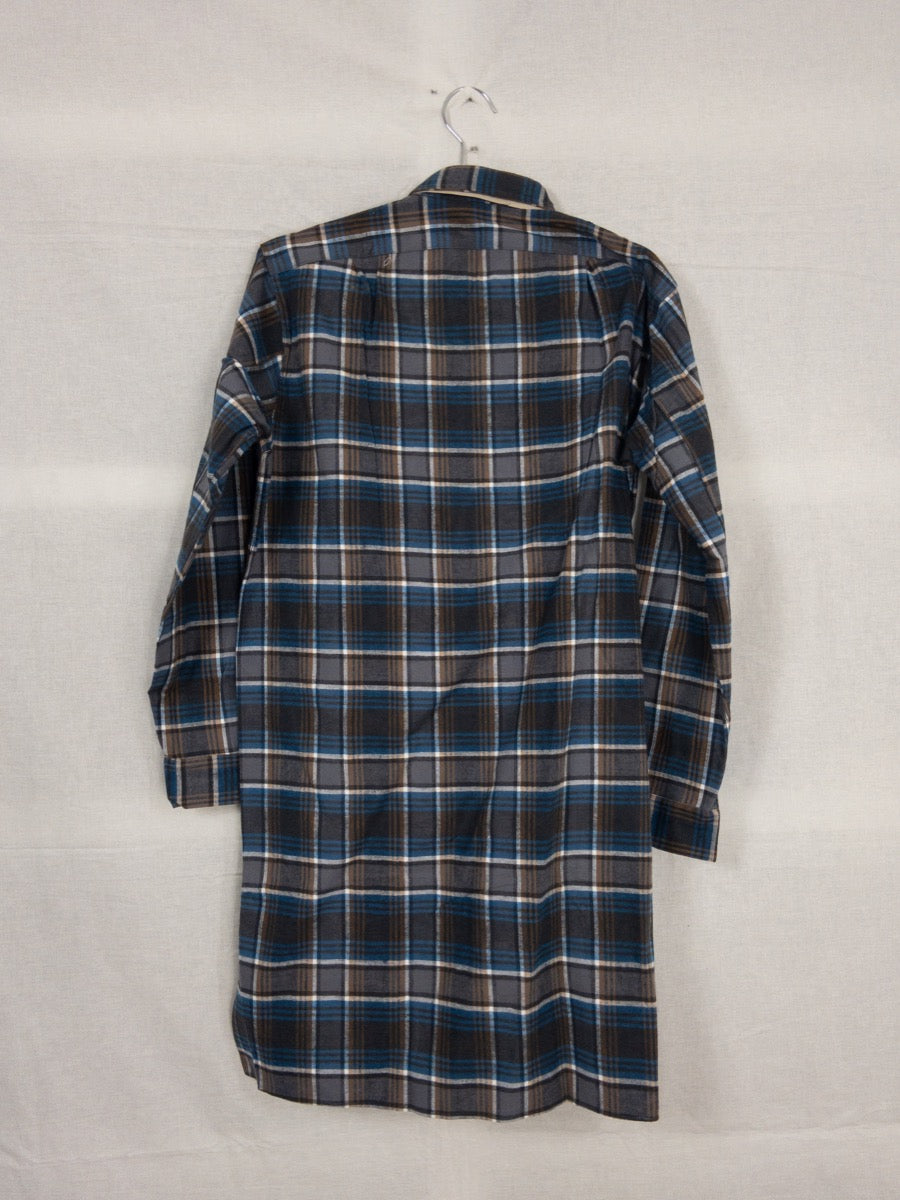 1960s French Long Work Shirt, Size L