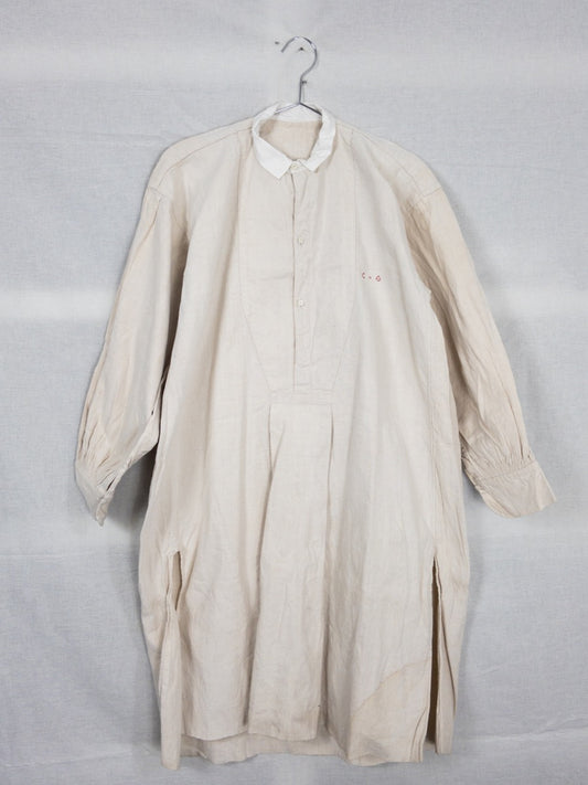 1940s French Traditionnal Biaude, Size M/L