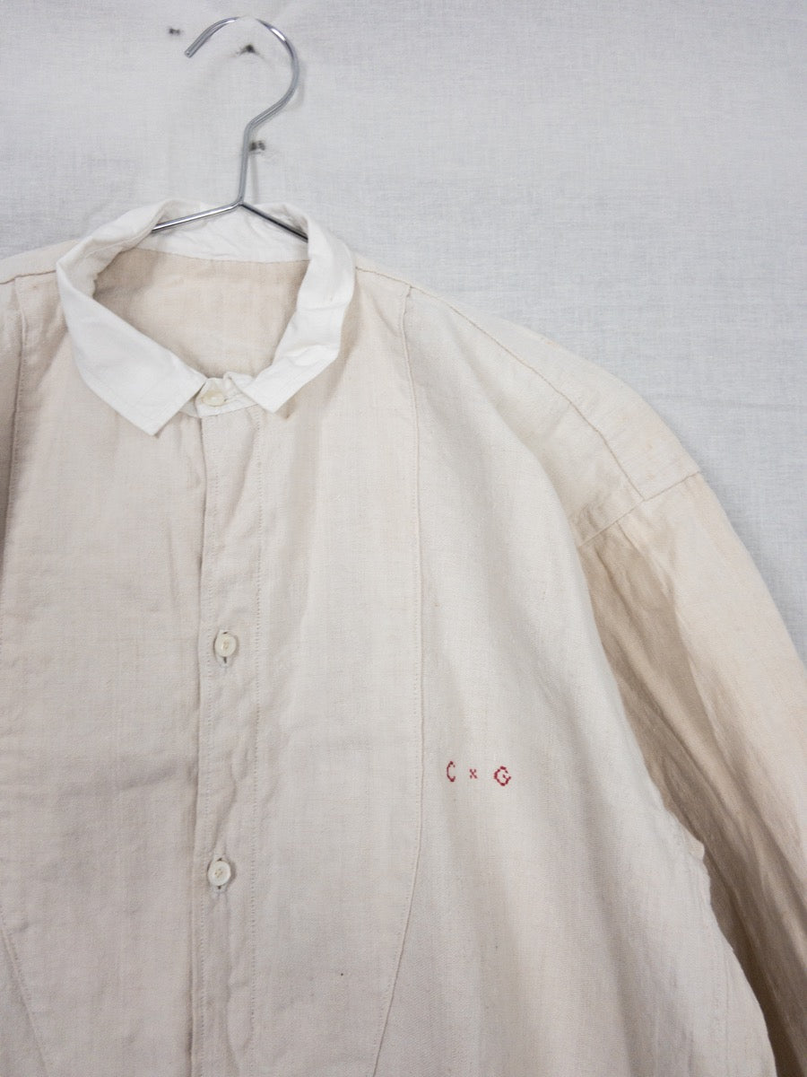 1940s French Traditionnal Biaude, Size M/L