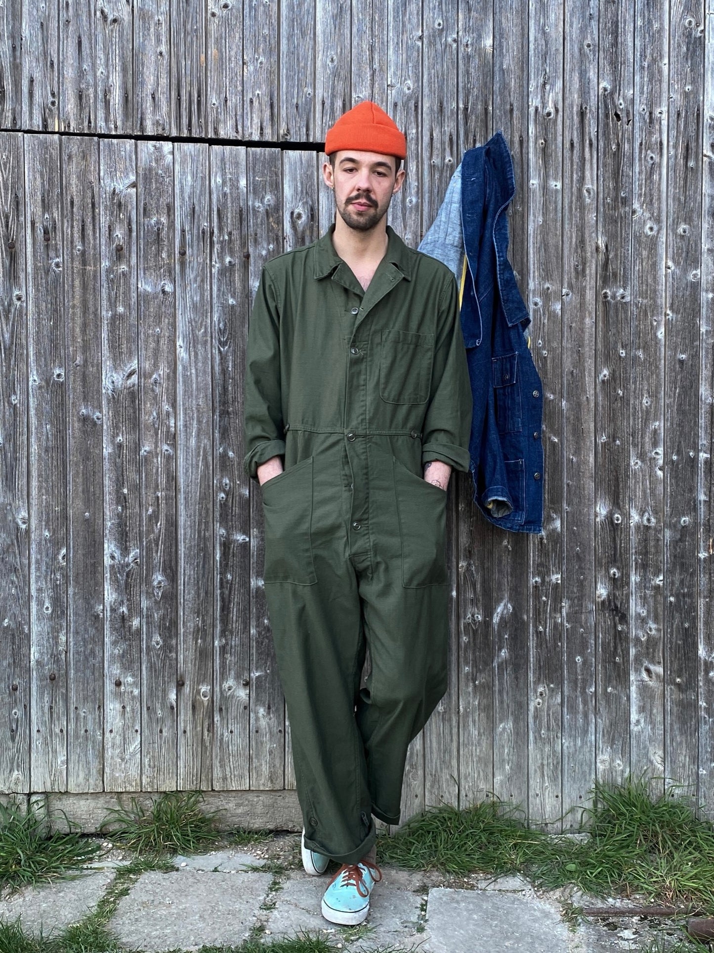 1960s OG 107 Coveralls, Deadstock, Size S
