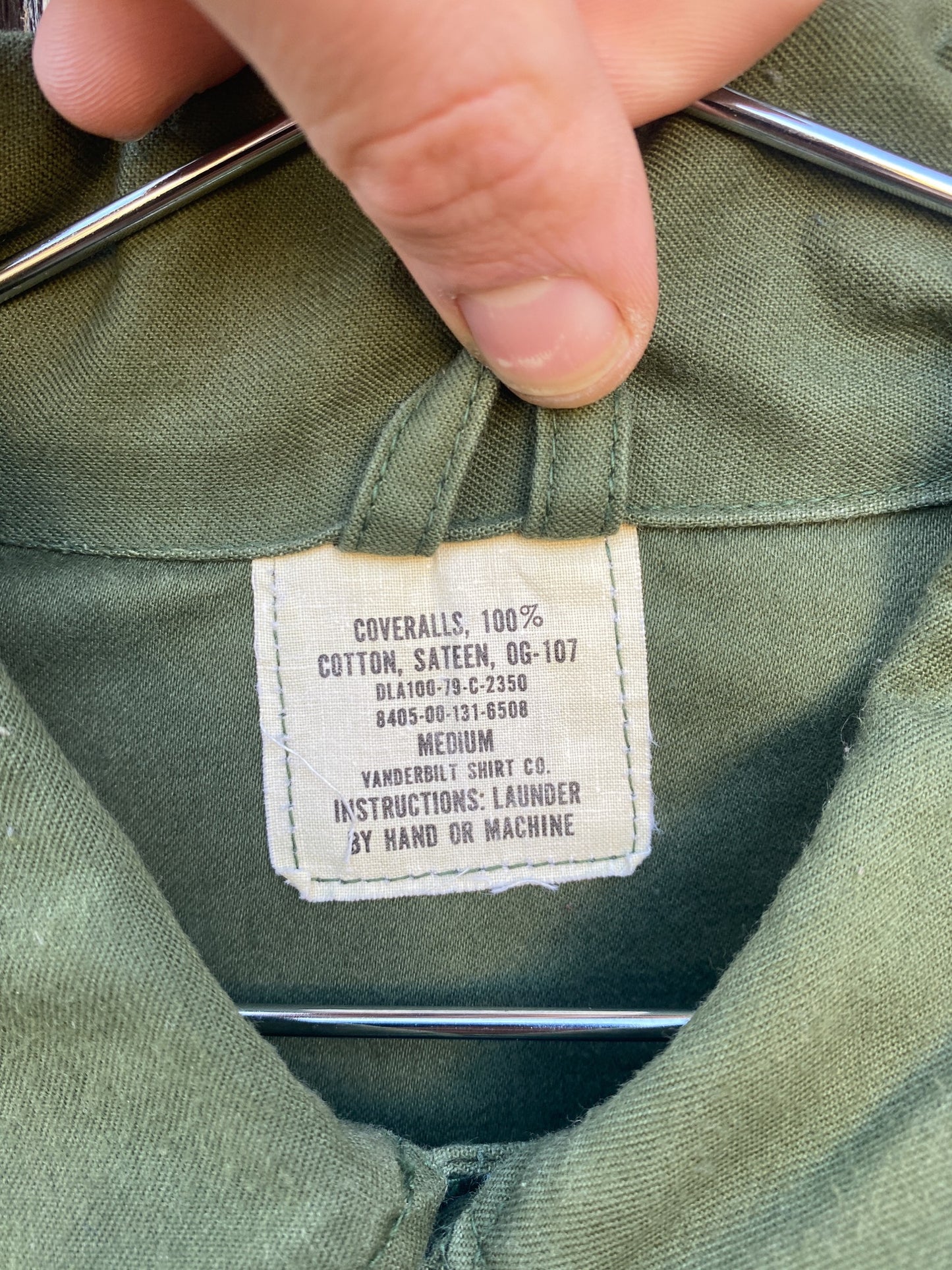 1960s OG 107 Coveralls, Deadstock, Size S