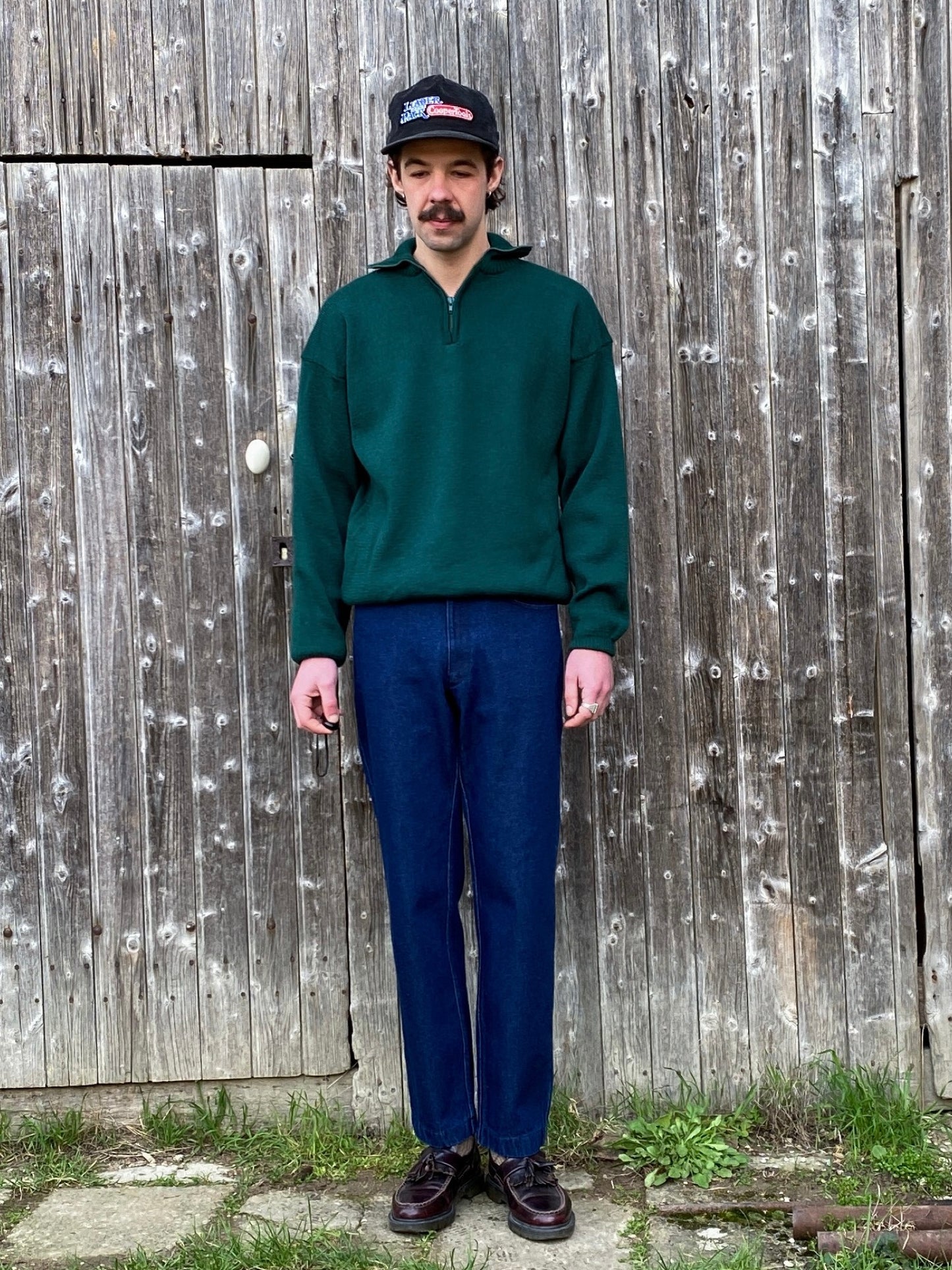 1990s Italian Trucker Sweater, Deadstock, Size XS to L