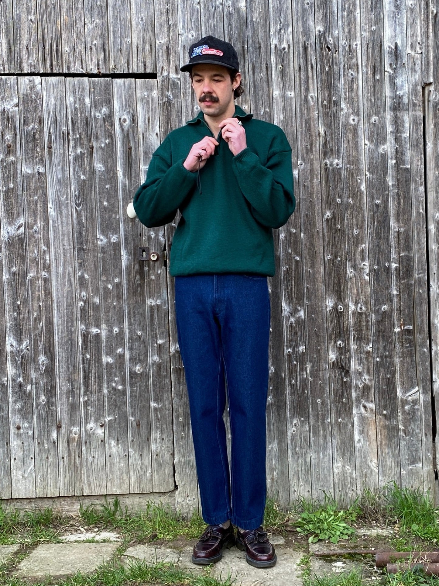 1990s Italian Trucker Sweater, Deadstock, Size XS to L