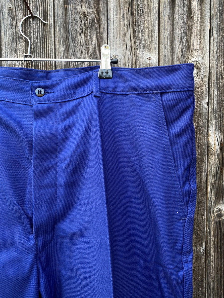 1990s French Chore Uniform, Deadstock Jacket & Trousers,  Size XXL