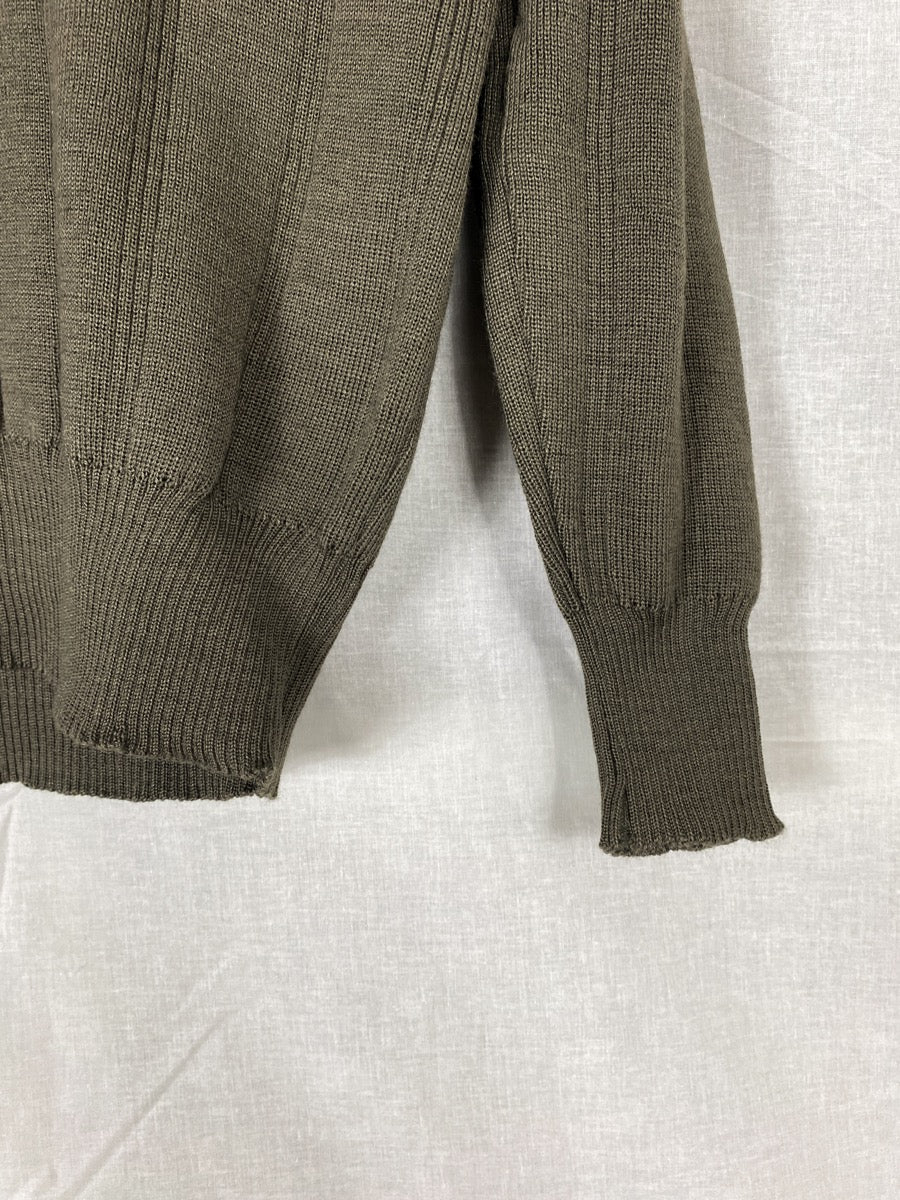 1960s NVA Wool Sweater, V-neck, Size XS & S