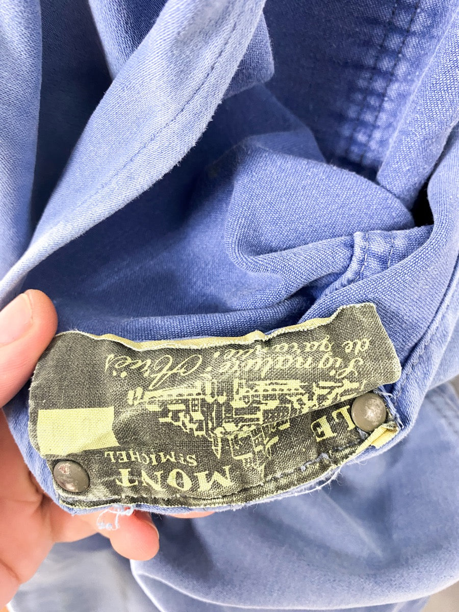 1950s Moleskine French Dungarees, Size M to L