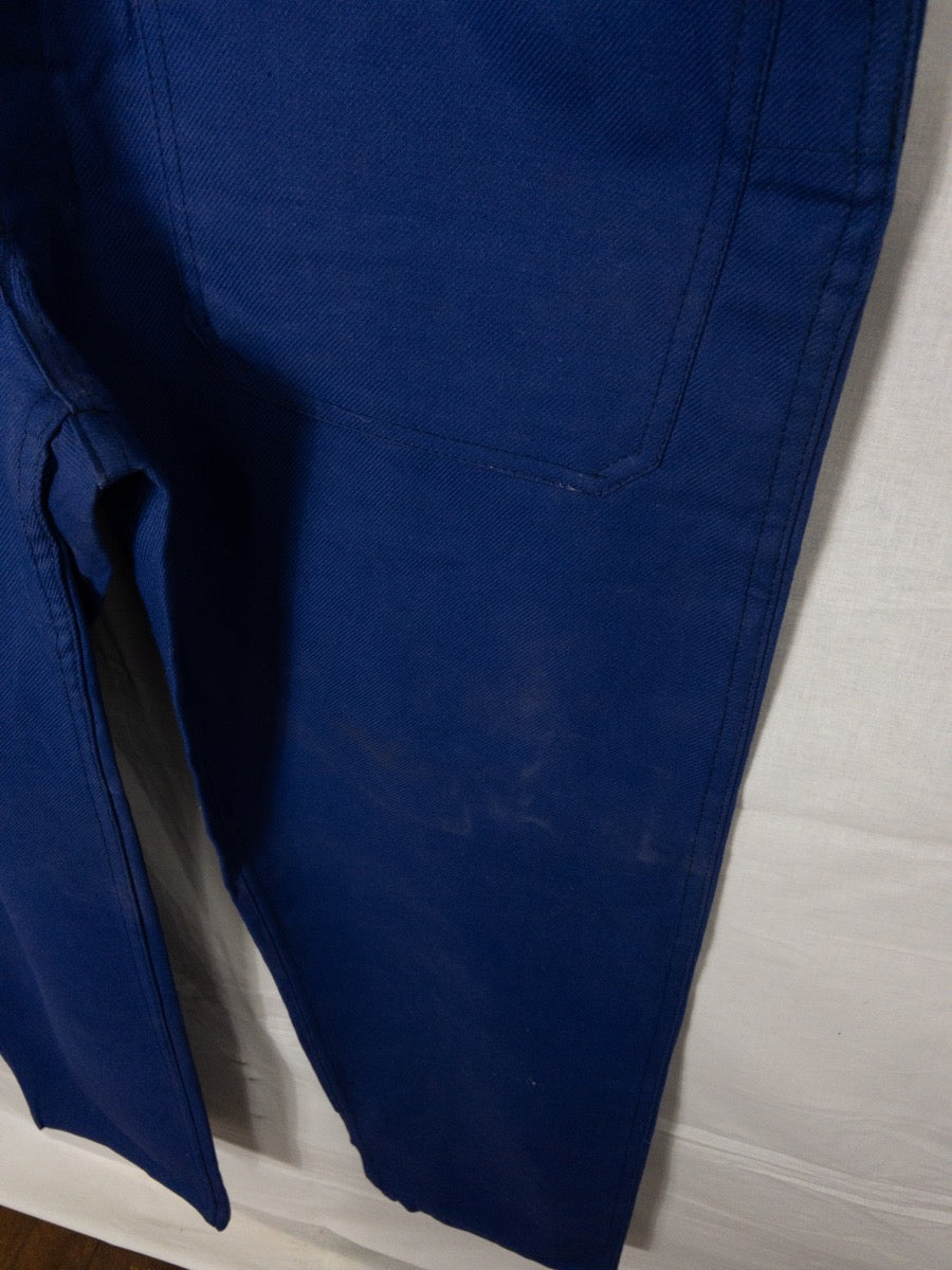 1990s  French Blue Dungarees, Size L