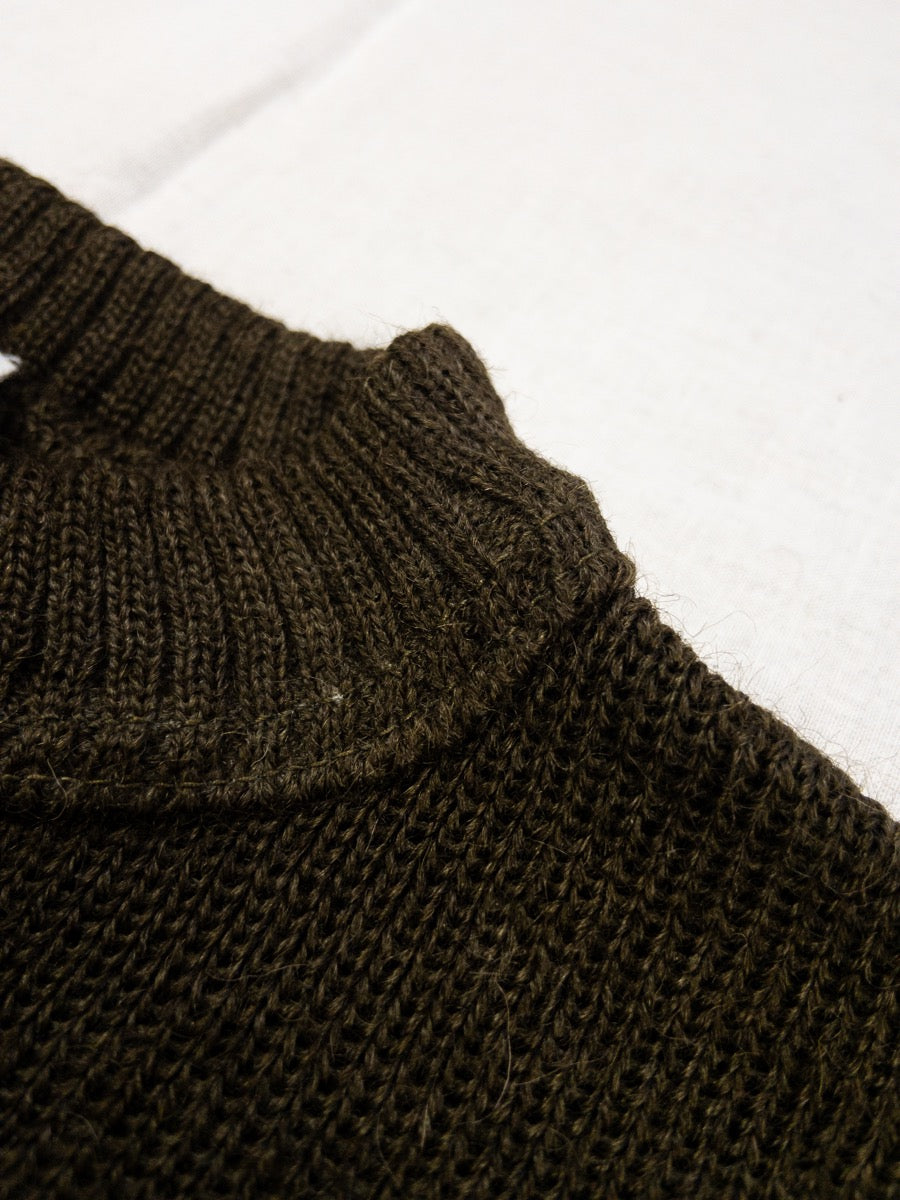 1950s French Army Wool Sweater, Deadstock, Size XS & S