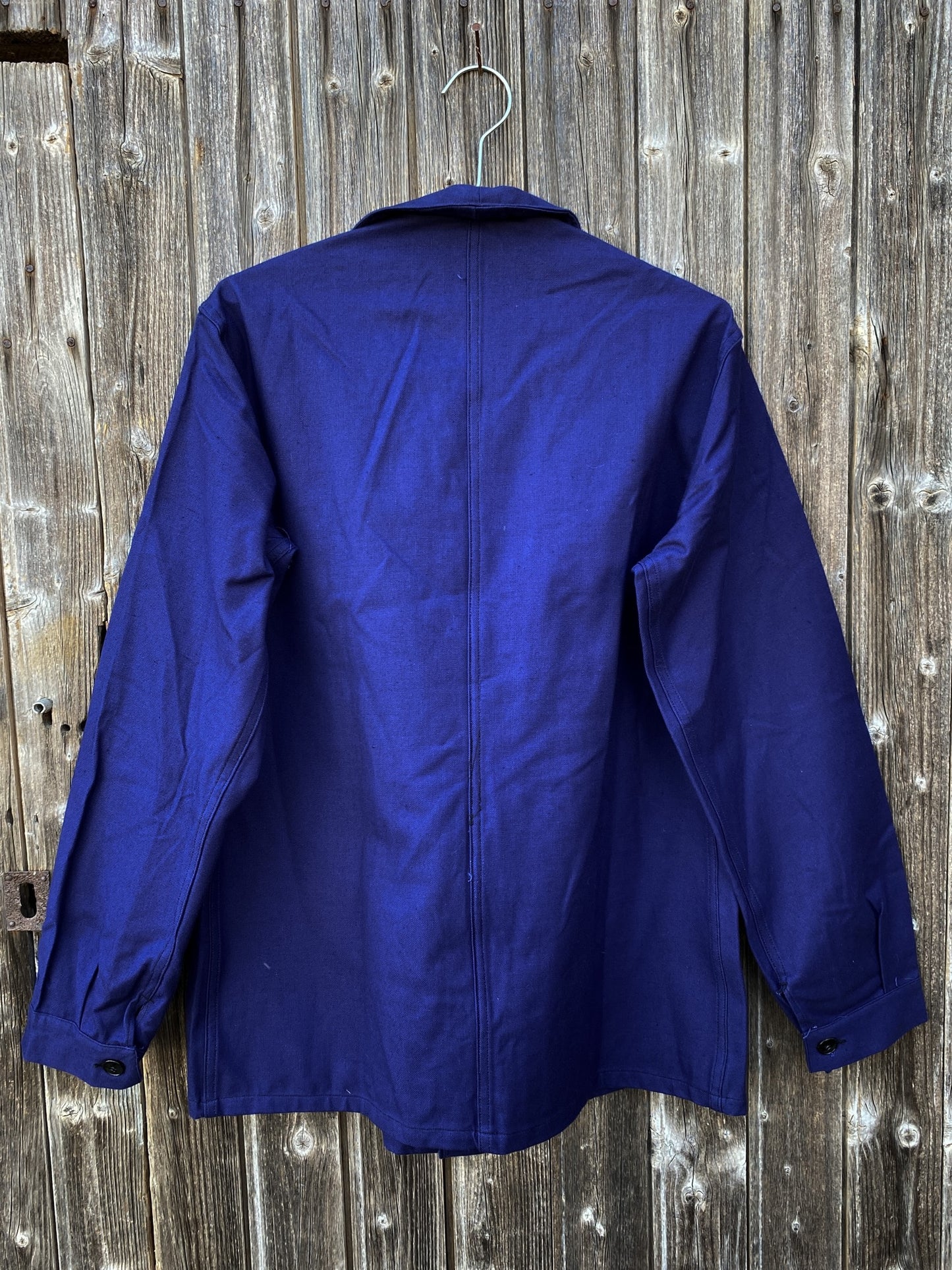 1960s French blue chore jacket, Deadstock, Size L to XL