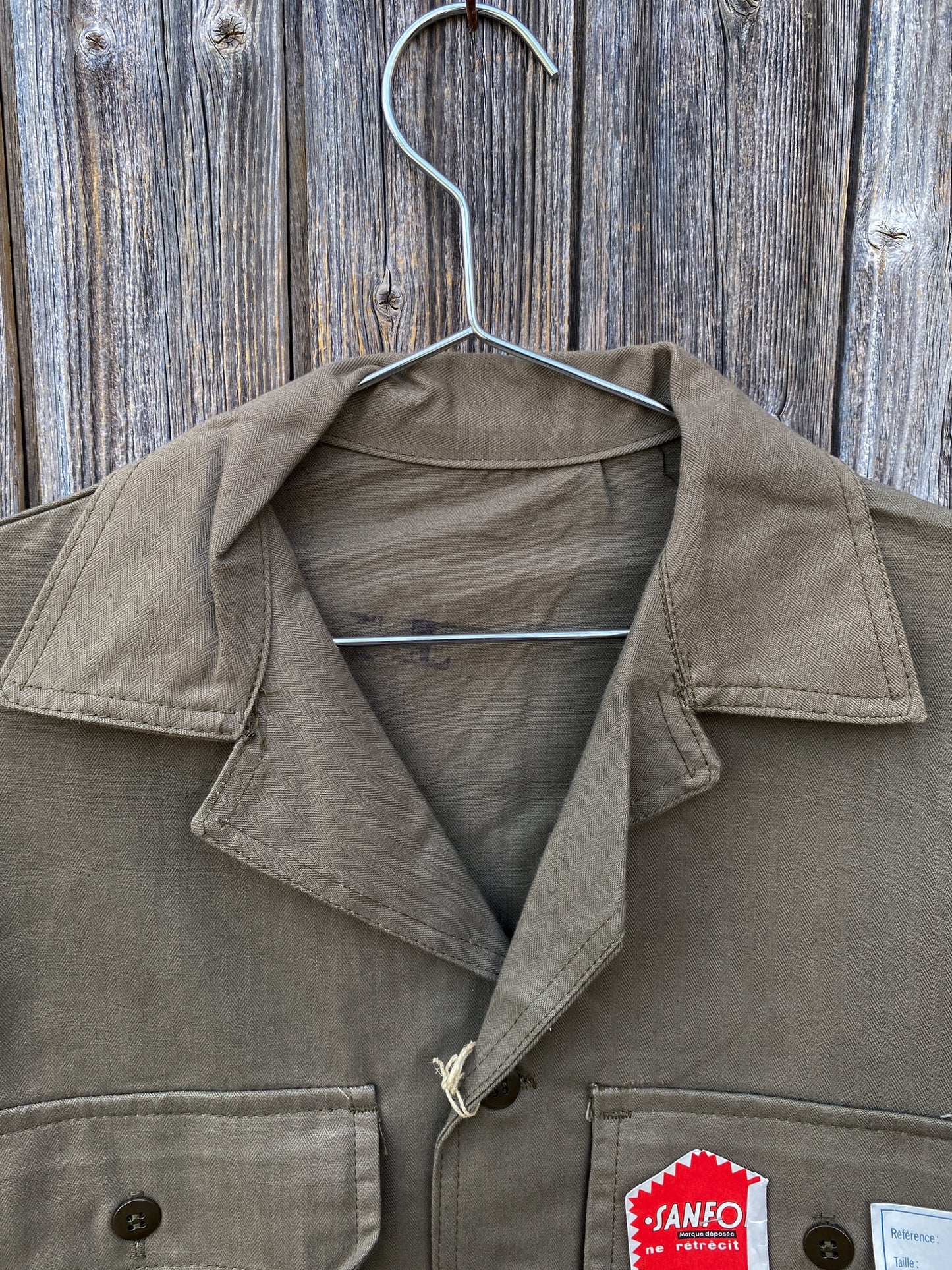 1970s French Hunting jacket, P43 Repro, Size L/XL