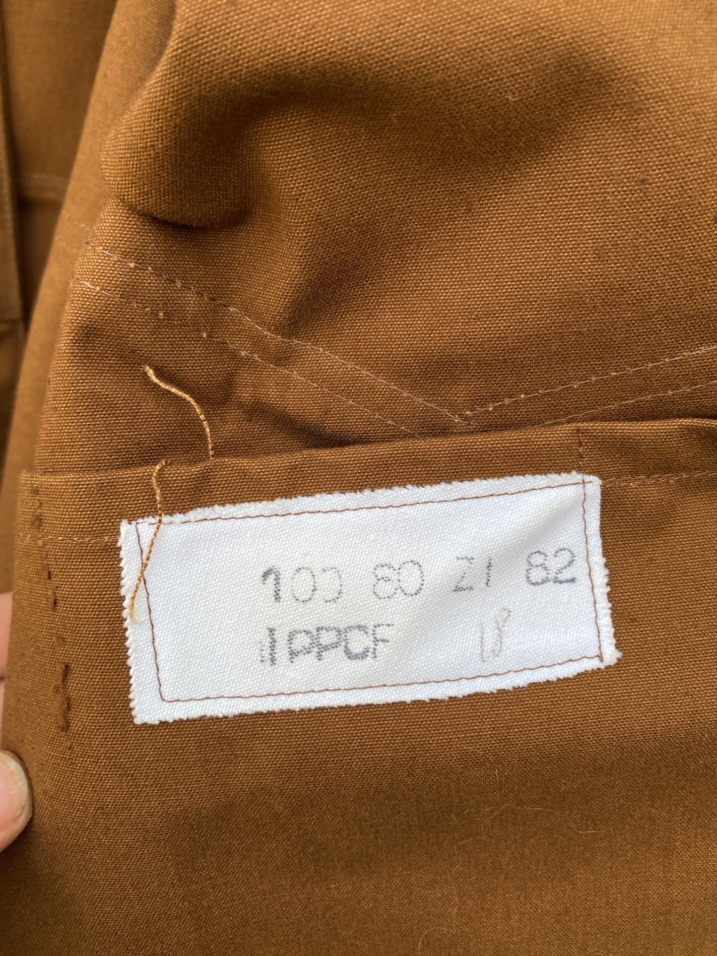 1960s French Railroad Jacket, Deadstock, Size L