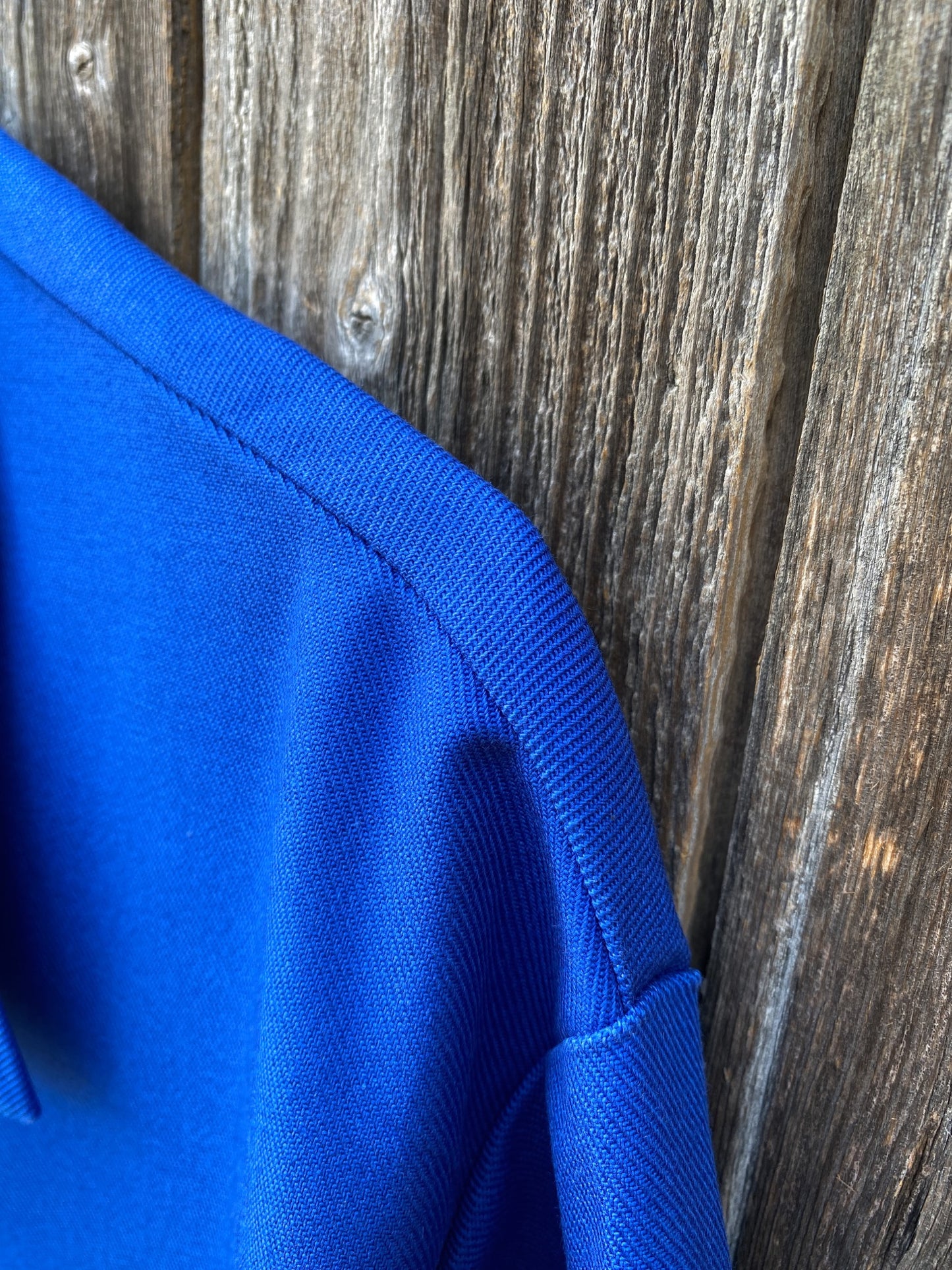 Vtg French Shop Coat - Duster, Size L