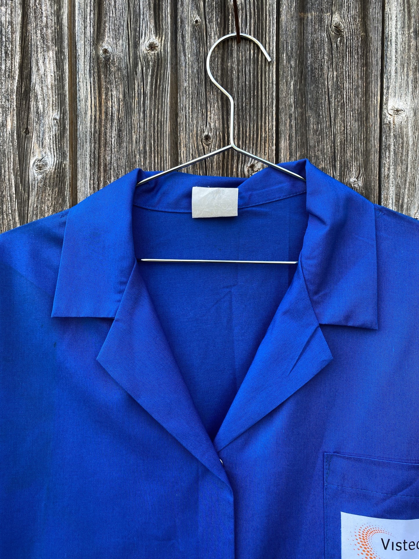 Vtg French Shop Coat - Duster, Size XL