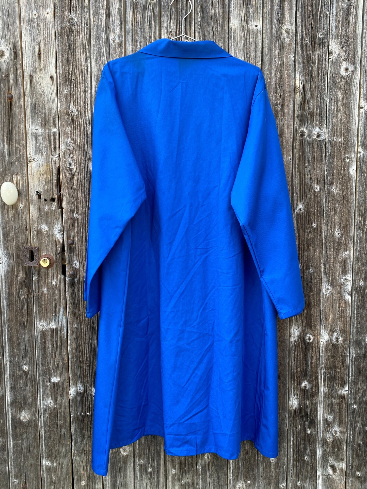 Vtg French Shop Coat - Duster, Size XL
