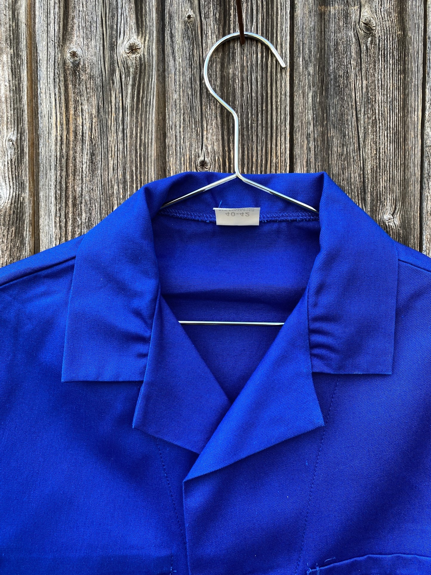 Vtg French Shop Coat - Duster, Size S/M