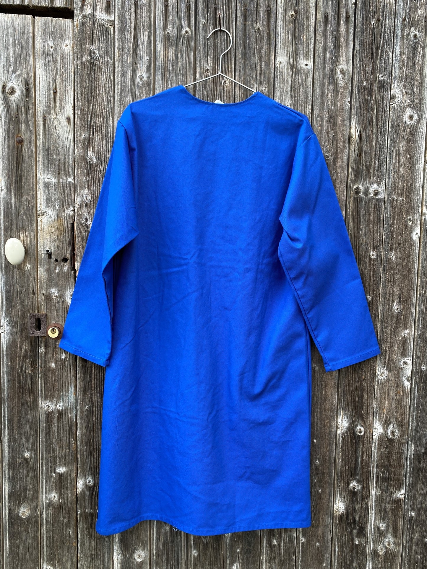 Vtg French Shop Coat - Duster, Size S/M