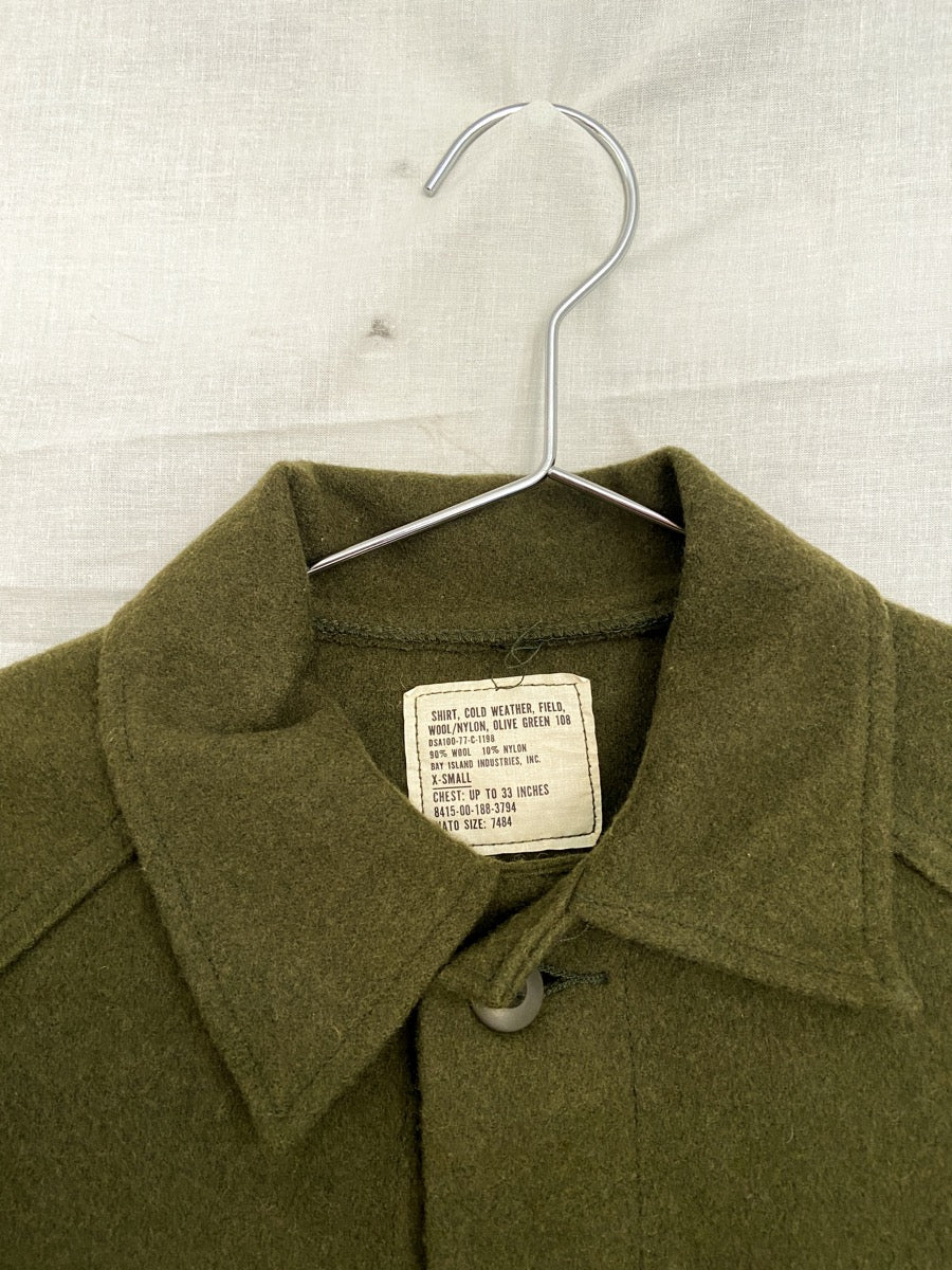 1970s OG-108 US Army Field Jacket, Size S to XL
