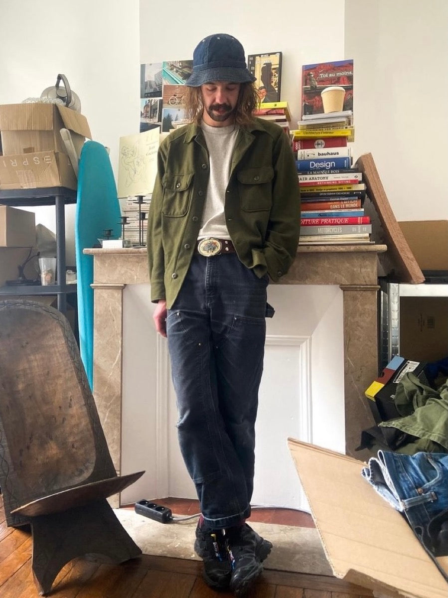 1970s OG-108 US Army Field Jacket, Size S to XL