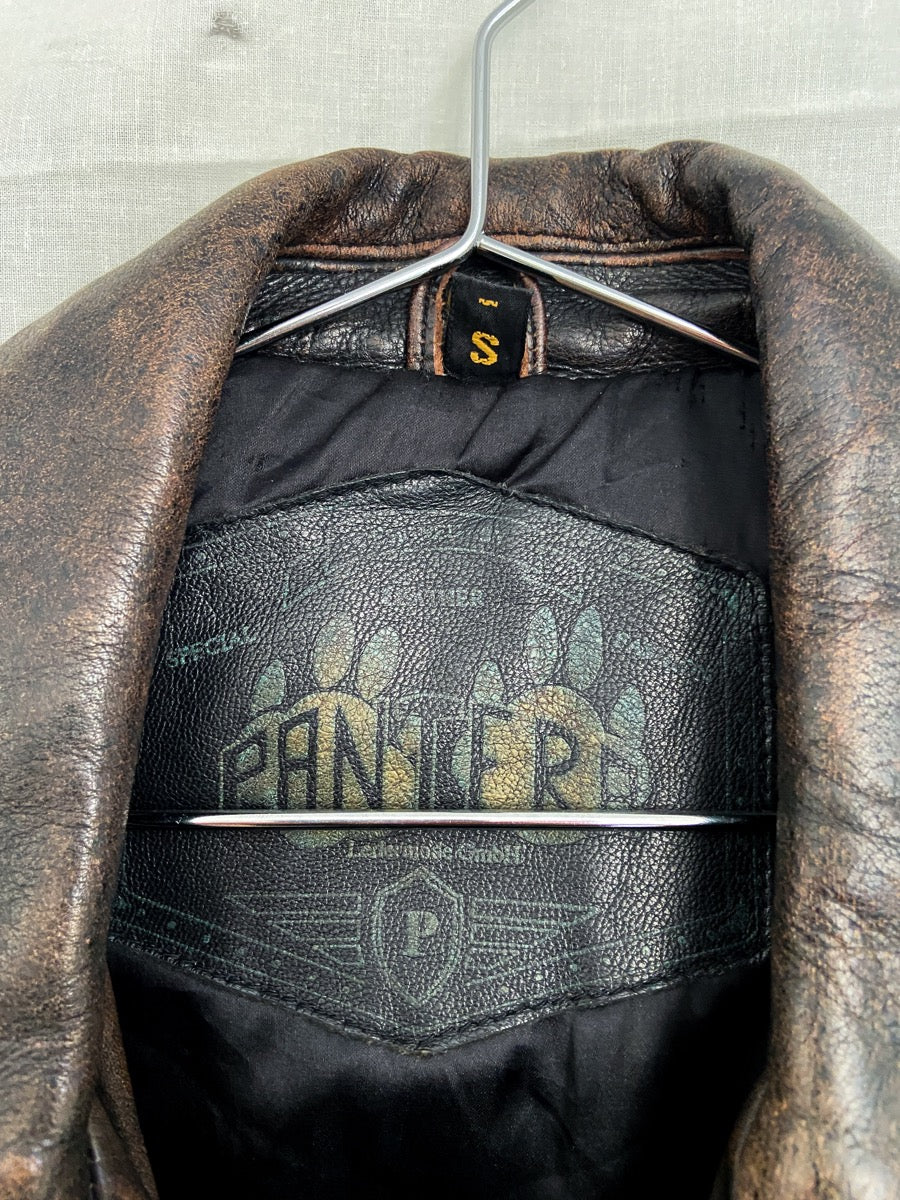1980s Leather Jacket, Size L