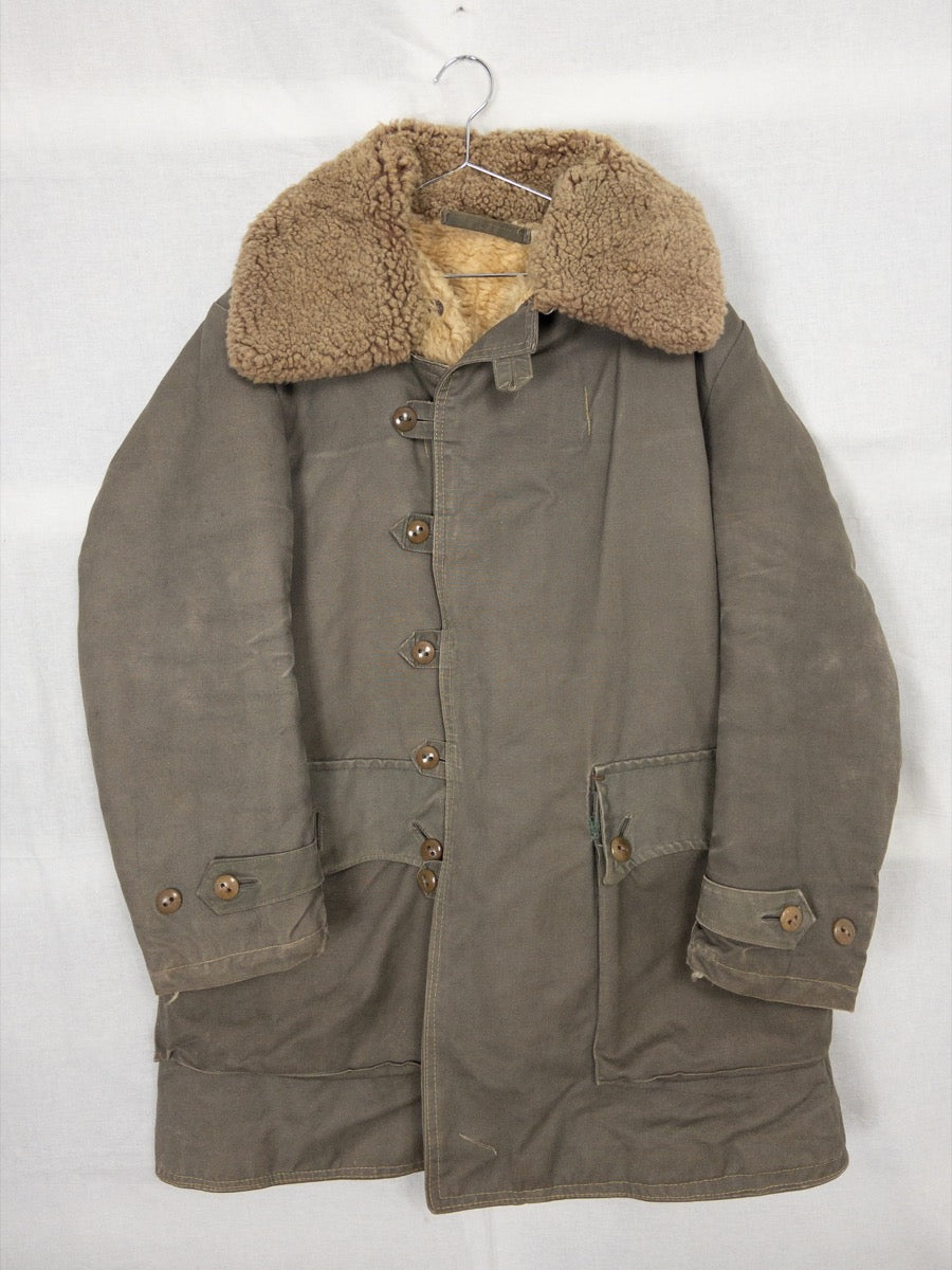 1950s M1909 Swedish Sheepskin Parka, Size L