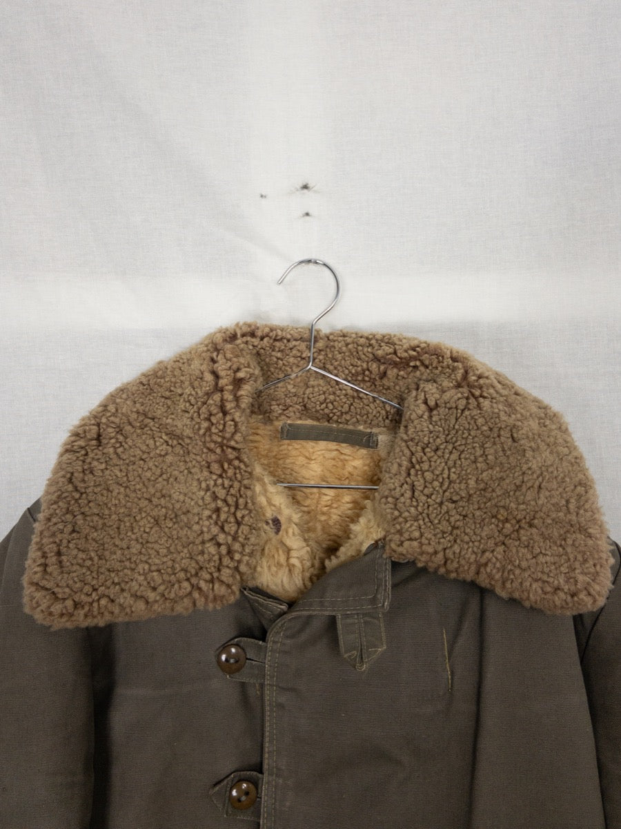 1950s M1909 Swedish Sheepskin Parka, Size L
