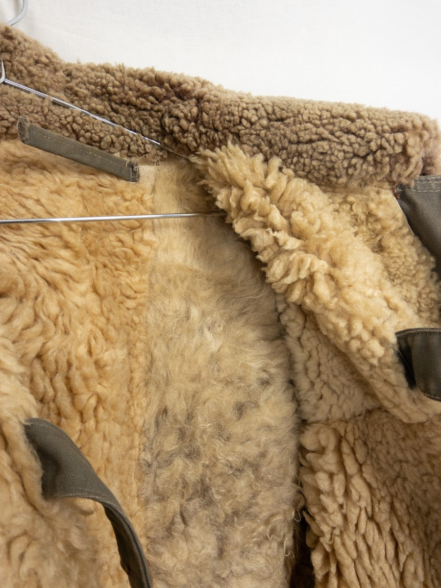 1950s M1909 Swedish Sheepskin Parka, Size L