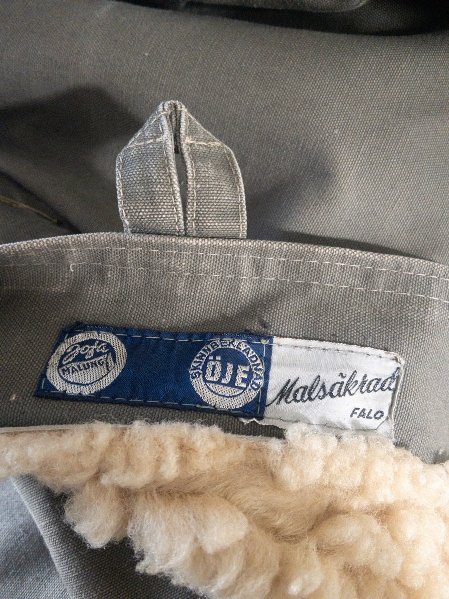 1950s M1909 Swedish Sheepskin Parka, Size L