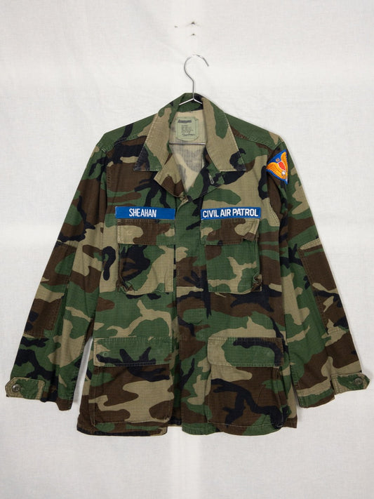 1990s US Army Camo Jacket, Size S