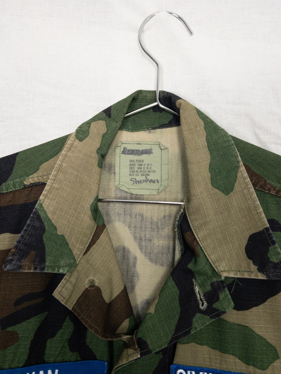 1990s US Army Camo Jacket, Size S