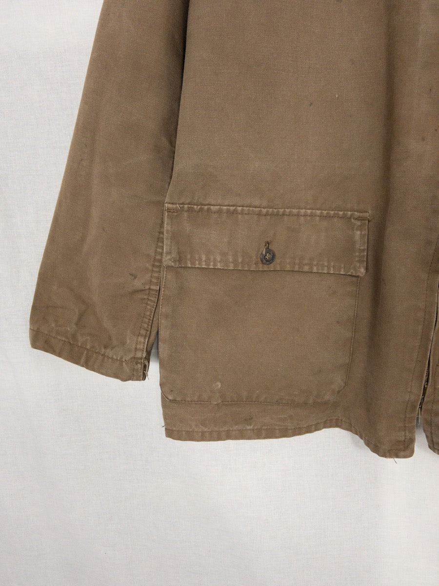 1970s French Hunting Jacket « Le Mont Saint Michel », Size L/XL