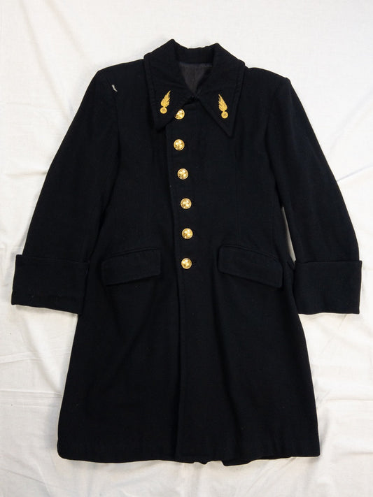 1980s Ceremony Wool Coat, Size S