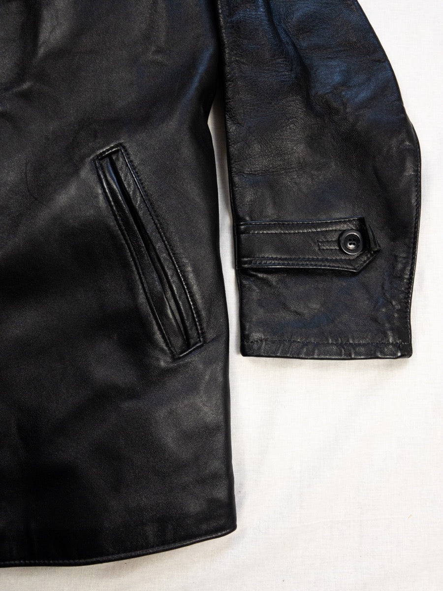 1960s «Le Corbusier» Brown Leather Jacket, Size L/XL