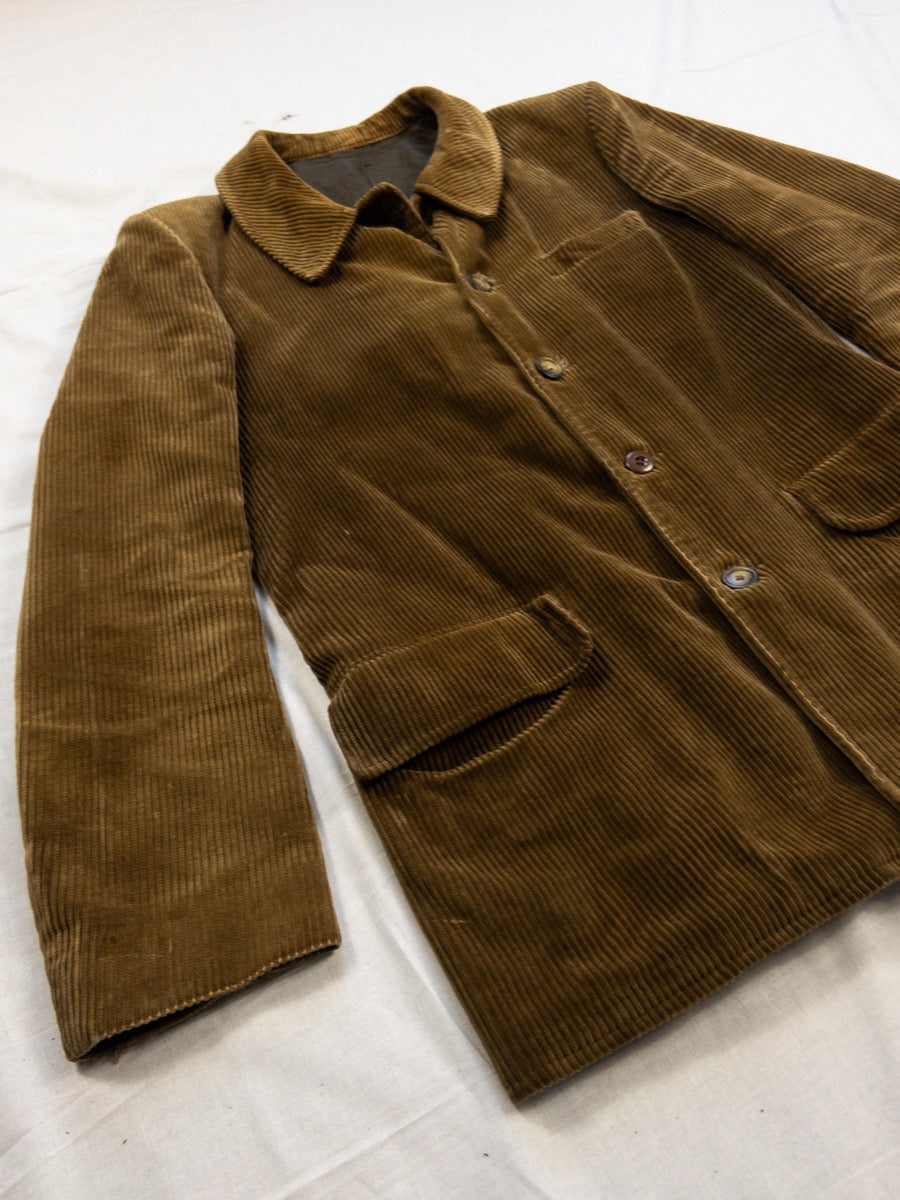1960s French Cord Chore Jacket, Size M/L