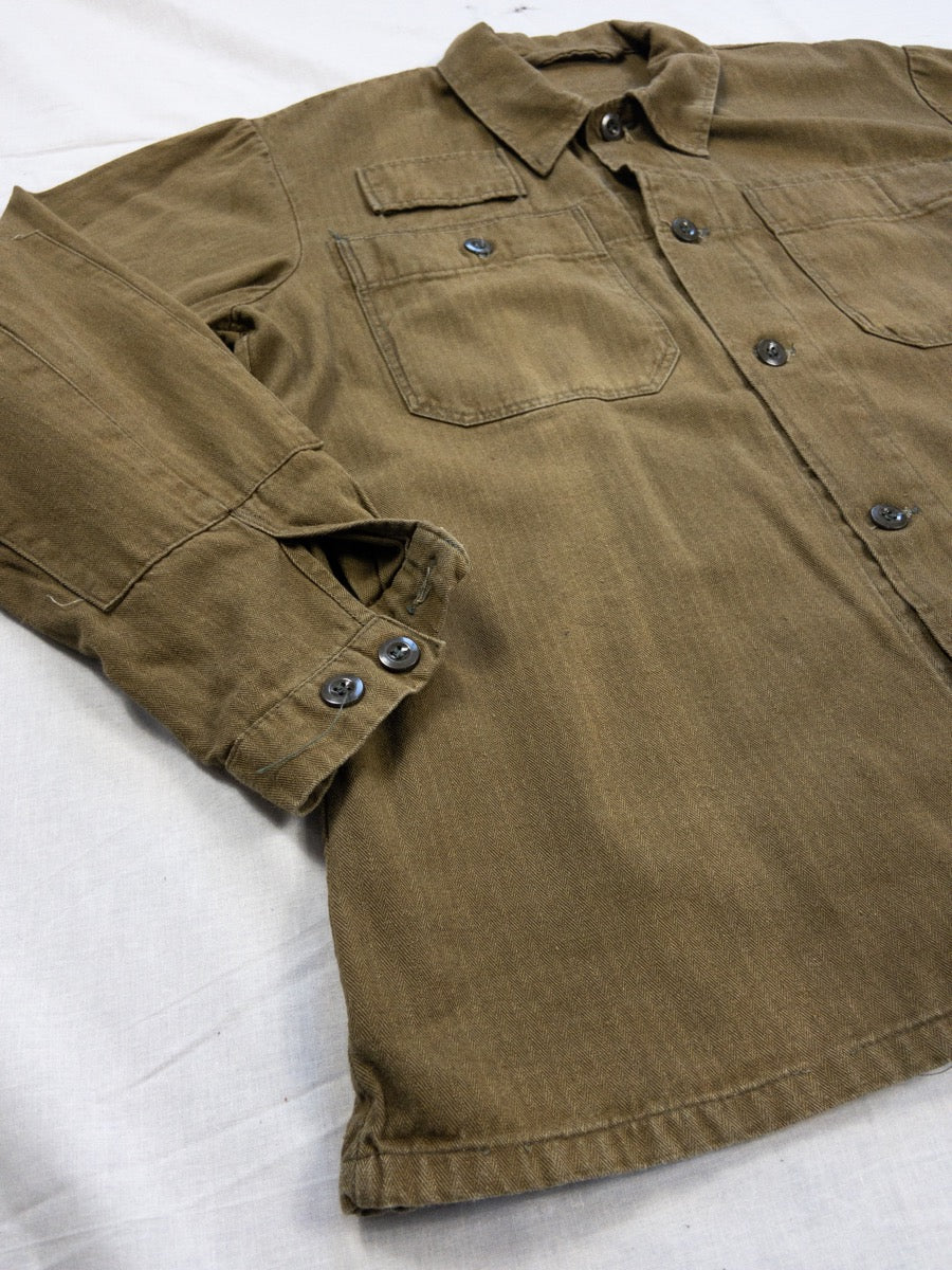 1980s Czech HBT Work Jacket, Size XL