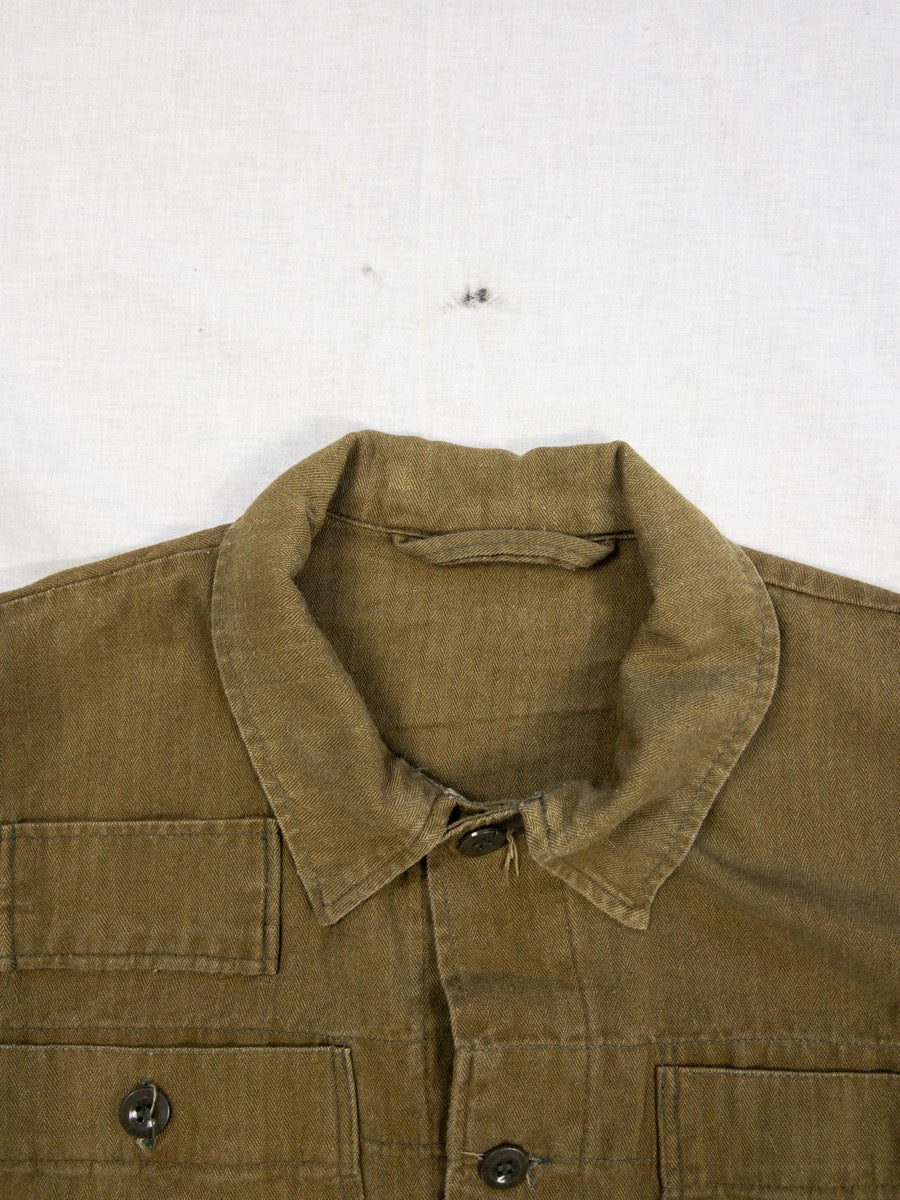 1980s Czech HBT Work Jacket, Size XL
