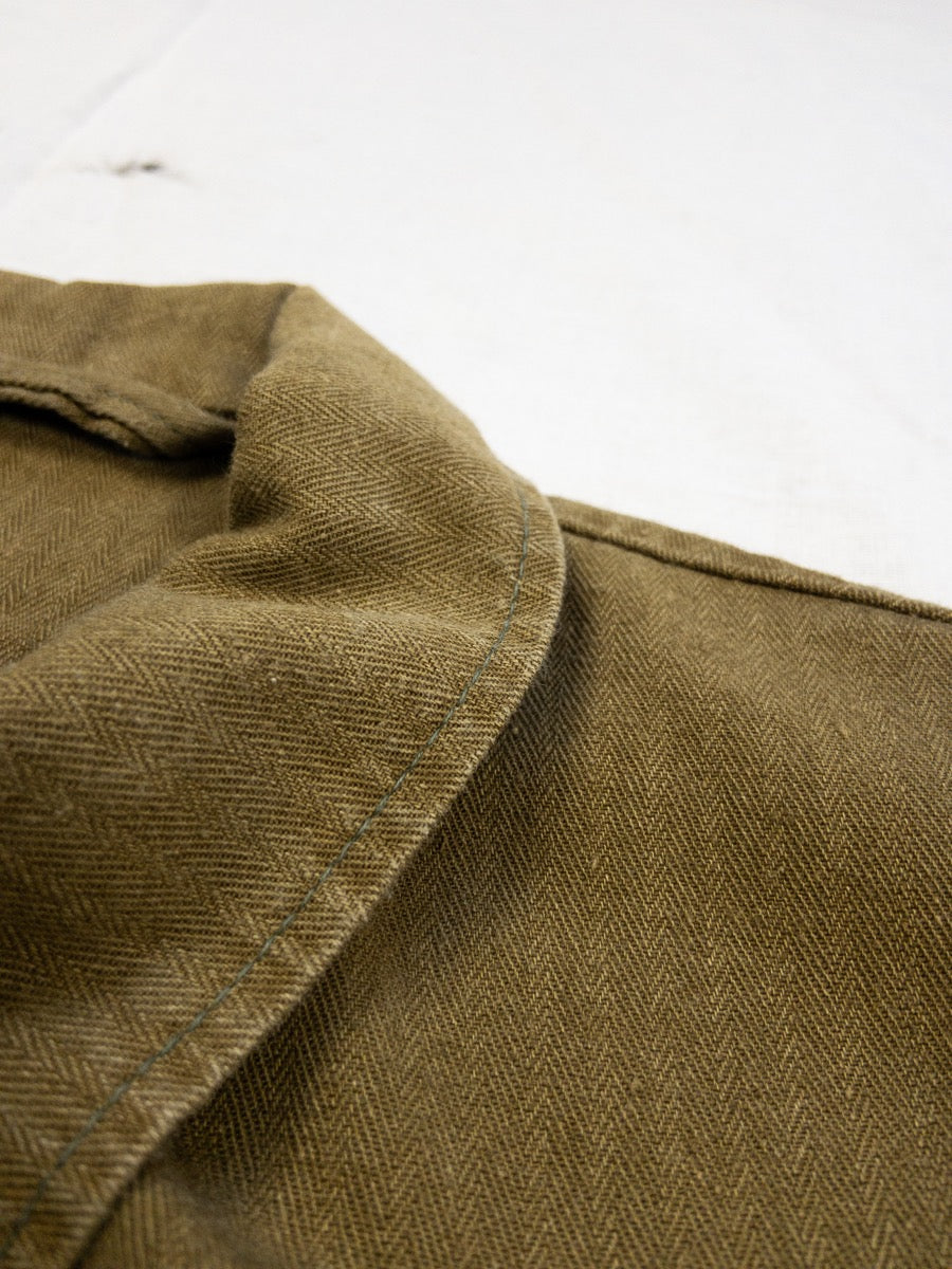 1980s Czech HBT Work Jacket, Size XL
