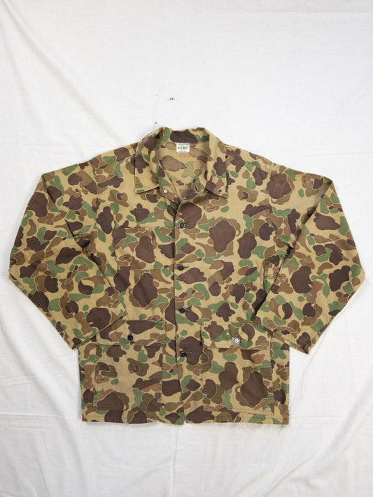 1970s Duck Hunter - Frog Skin Camo Jacket, Size L/XL