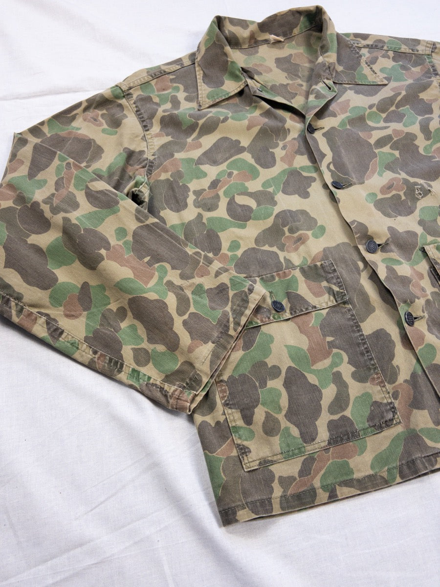 1970s Duck Hunter - Frog Skin Camo Jacket, Size L/XL