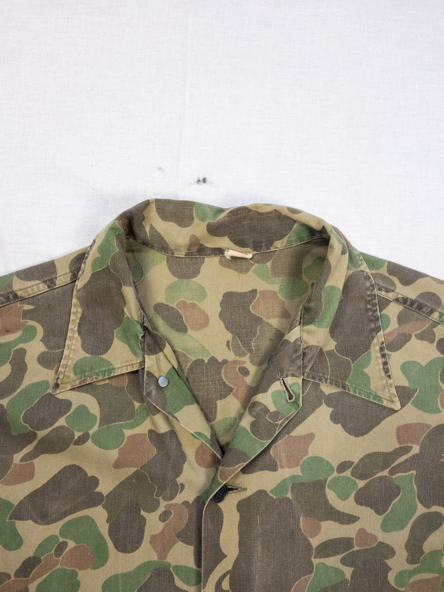 1970s Duck Hunter - Frog Skin Camo Jacket, Size L/XL