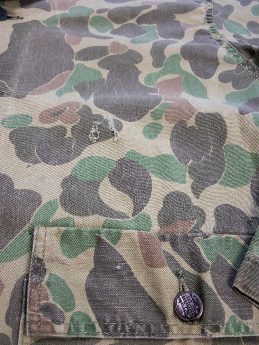 1970s Duck Hunter - Frog Skin Camo Jacket, Size L/XL