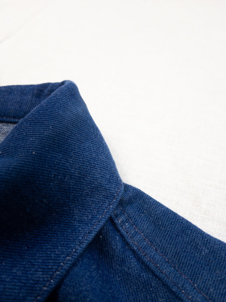 1970s Blue German Work Jacket, Size L/XL